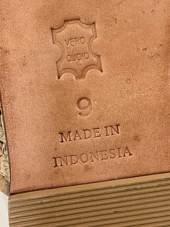 SARAH STEWART Eliza Raffia Handcrafted Mules Size 9 NWT - Picture 8 of 12